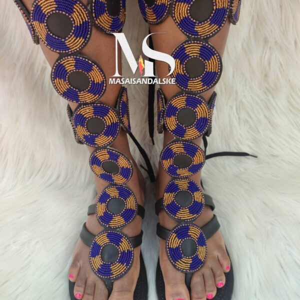 Gladiator sandals , maasai sandals , African beaded sandals , women sandals , Leather Sandals , mother's day gift , African gladiator sandal