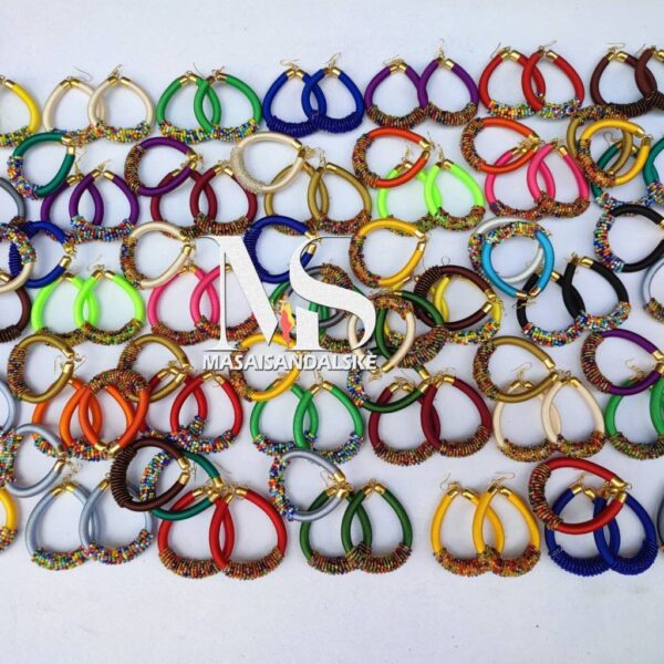 Wholesale earrings , Masai earrings , colorful Masai earrings , women jewelry , Assorted earrings